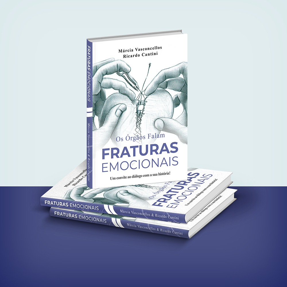 Fraturas Emocionais — livro de Márcia Vasconcellos e Ricardo Cantini
